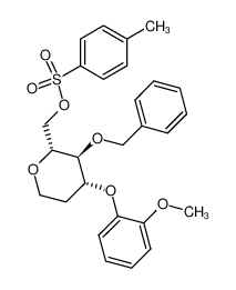 Toluene-4-sulfonic acid (2R,3S,4R)-3-benzyloxy-4-(2-methoxy-phenoxy)-tetrahydro-pyran-2-ylmethyl ester CAS:291273-54-6 manufacturer & supplier