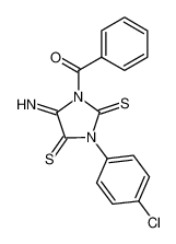 [3-(4-Chloro-phenyl)-5-imino-2,4-dithioxo-imidazolidin-1-yl]-phenyl-methanone CAS:291283-04-0 manufacturer & supplier