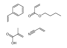 butyl prop-2-enoate,2-methylprop-2-enoic acid,prop-2-enenitrile,styrene CAS:29129-78-0 manufacturer & supplier