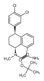 tert-Butyl (1S,4S)-8-(aminocarbonyl)-4-(3,4-dichlorophenyl)-1,2,3,4-tetrahydro-1-naphthalenyl(methyl)carbamate CAS:291307-06-7 manufacturer & supplier