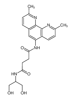 N-(2,9-Dimethyl-[1,10]phenanthrolin-5-yl)-N'-(2-hydroxy-1-hydroxymethyl-ethyl)-succinamide CAS:291312-24-8 manufacturer & supplier