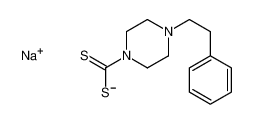 sodium,4-(2-phenylethyl)piperazine-1-carbodithioate CAS:29140-62-3 manufacturer & supplier