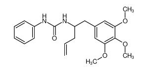 N-Phenyl-N'-(5-(3,4,5-trimethoxyphenyl)-1-penten-4-yl)harnstoff CAS:29142-84-5 manufacturer & supplier