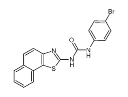 1-(4-bromo-phenyl)-3-naphtho[2,1-d]thiazol-2-yl-urea CAS:29145-25-3 manufacturer & supplier