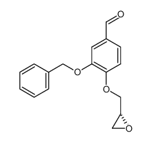 3-Benzyloxy-4-((R)-1-oxiranylmethoxy)-benzaldehyde CAS:291507-76-1 manufacturer & supplier