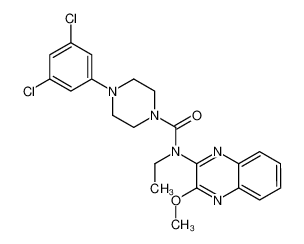 1-[(2-Methoxyquinoxalin-3-yl) N-ethylaminocarbonyl]-4-(3,5-dichlorophenyl)piperazine CAS:291510-72-0 manufacturer & supplier