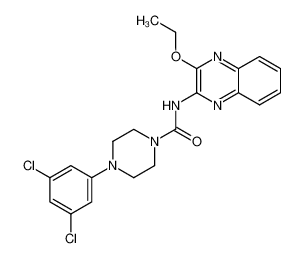 1-[(2-Ethoxyquinoxalin-3-yl)aminocarbonyl]-4-(3,5-dichlorophenyl) piperazine CAS:291510-88-8 manufacturer & supplier