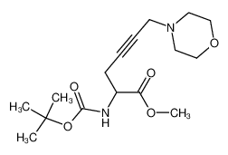 Methyl 2-N-tert-butoxycarbonylamino-6-morpholinohex-4-ynoate CAS:291534-03-7 manufacturer & supplier