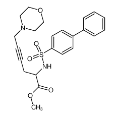 2-(Biphenyl-4-sulfonylamino)-6-morpholin-4-yl-hex-4-ynoic acid methyl ester CAS:291534-04-8 manufacturer & supplier