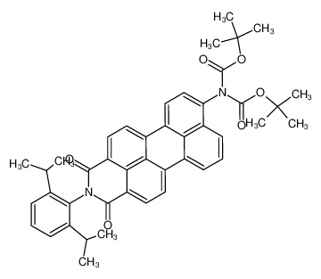 9-(N,N-Di-tert-butoxycarbonylamino)-N-(2,6-diisopropylphenyl)perylene-3,4-dicarboxamide CAS:291546-11-7 manufacturer & supplier