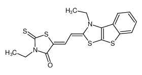 3-ethyl-5-[2-(1-ethyl-1H-benzo[4,5]thieno[3,2-d]thiazol-2-ylidene)-ethylidene]-2-thioxo-thiazolidin-4-one CAS:2916-86-1 manufacturer & supplier