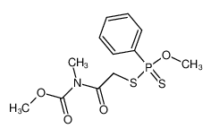 Phenyl-phosphonodithioic acid S-[2-(methoxycarbonyl-methyl-amino)-2-oxo-ethyl] ester O-methyl ester CAS:29163-30-2 manufacturer & supplier