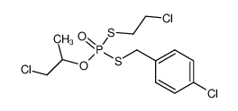 Dithiophosphoric acid S-(4-chloro-benzyl) ester S'-(2-chloro-ethyl) ester O-(2-chloro-1-methyl-ethyl) ester CAS:29170-28-3 manufacturer & supplier