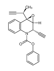 Oxireno[c]quinoline-3(2H)-carboxylic acid,2-ethynyl-1a,7b-dihydro-7b-[(1R)-1-methyl-2-propynyl]-, phenyl ester,(1aS,2S,7bR)-rel- CAS:291743-73-2 manufacturer & supplier