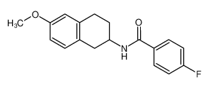 4-fluoro-N-(6-methoxy-1,2,3,4-tetrahydronaphthalen-2-yl)-benzamide CAS:291756-31-5 manufacturer & supplier