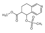 5-Methanesulfonyloxy-5,6,7,8-tetrahydro-isoquinoline-6-carboxylic acid methyl ester CAS:291757-49-8 manufacturer & supplier