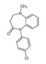 1-(4-chloro-phenyl)-5-methyl-1,3,4,5-tetrahydro-benzo[b][1,4]diazepin-2-one CAS:29176-25-8 manufacturer & supplier