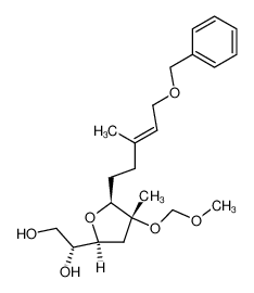 (R)-1-[(2S,4R,5S)-5-((E)-5-Benzyloxy-3-methyl-pent-3-enyl)-4-methoxymethoxy-4-methyl-tetrahydro-furan-2-yl]-ethane-1,2-diol CAS:291764-29-9 manufacturer & supplier