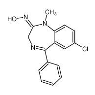 7-chloro-1-methyl-5-phenyl-1,3-dihydro-benzo[e][1,4]diazepin-2-one oxime CAS:29177-85-3 manufacturer & supplier