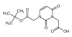 2-(3-(2-(tert-butoxy)-2-oxoethyl)-2,6-dioxo-3,6-dihydropyrimidin-1(2H)-yl)acetic acid CAS:291778-38-6 manufacturer & supplier