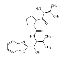 (1S)-L-valyl-N-(1-((2-benzoxazolyl)hydroxymethyl)-2-methylpropyl)-L-prolinamide CAS:291779-25-4 manufacturer & supplier