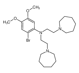 Bis-(2-azepan-1-yl-ethyl)-(2-bromo-4,5-dimethoxy-phenyl)-amine CAS:29194-84-1 manufacturer & supplier