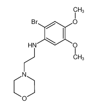 2-bromo-4,5-dimethoxy-N-(2-morpholin-4-yl-ethyl)-aniline CAS:29194-86-3 manufacturer & supplier