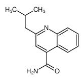 2-(2-methylpropyl)quinoline-4-carboxamide CAS:29197-43-1 manufacturer & supplier