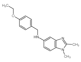 N-[(4-ethoxyphenyl)methyl]-1,2-dimethylbenzimidazol-5-amine CAS:292052-59-6 manufacturer & supplier