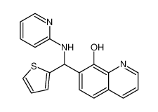 7-[(2-Pyridinylamino)-2-thienylmethyl]-8-quinolinol CAS:292057-76-2 manufacturer & supplier