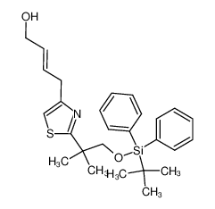 (2E)-4-{2-[2-(tert-butyldiphenylsilyloxy)-1,1-dimethylethyl]thiazol-4-yl}but-2-en-1-ol CAS:292073-47-3 manufacturer & supplier