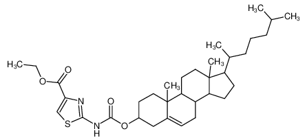 2-[17-(1,5-Dimethyl-hexyl)-10,13-dimethyl-2,3,4,7,8,9,10,11,12,13,14,15,16,17-tetradecahydro-1H-cyclopenta[a]phenanthren-3-yloxycarbonylamino]-thiazole-4-carboxylic acid ethyl ester CAS:29209-66-3 manufacturer & supplier