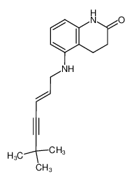 5-((E)-6,6-Dimethyl-hept-2-en-4-ynylamino)-3,4-dihydro-1H-quinolin-2-one CAS:292143-15-8 manufacturer & supplier