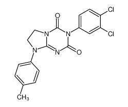 3-(3,4-dichlorophenyl)-8-(p-tolyl)-7,8-dihydroimidazo[1,2-a][1,3,5]triazine-2,4(3H,6H)-dione CAS:292148-09-5 manufacturer & supplier