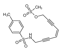 (Z)-1-methylsulfonyloxy-8-(4-methylphenylsulfonamido)oct-4-ene-2,6-diyne CAS:292153-02-7 manufacturer & supplier