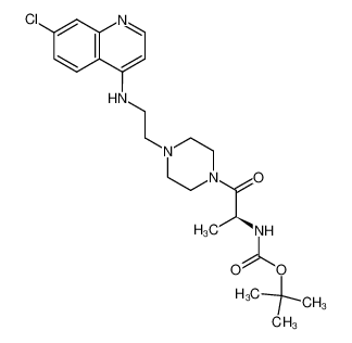 ((S)-2-{4-[2-(7-Chloro-quinolin-4-ylamino)-ethyl]-piperazin-1-yl}-1-methyl-2-oxo-ethyl)-carbamic acid tert-butyl ester CAS:292158-42-0 manufacturer & supplier