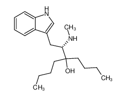 1,1-di-n-butyl-3-(3'-indolyl)-(2S)-(N-methylamino)-1-propanol CAS:292174-19-7 manufacturer & supplier