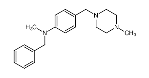 N-benzyl-N-methyl-4-(4-methyl-piperazin-1-ylmethyl)-aniline CAS:29231-96-7 manufacturer & supplier