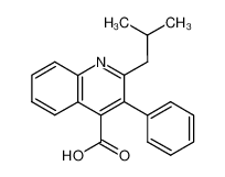 2-isobutyl-3-phenyl-quinoline-4-carboxylic acid CAS:29241-91-6 manufacturer & supplier