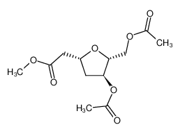 ((2R,4S,5R)-4-Acetoxy-5-acetoxymethyl-tetrahydro-furan-2-yl)-acetic acid methyl ester CAS:292607-35-3 manufacturer & supplier