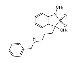 benzyl-[3-(1,3-dimethyl-2,2-dioxo-2,3-dihydro-1H-2λ6-benzo[c]isothiazol-3-yl)-propyl]-amine CAS:29273-38-9 manufacturer & supplier