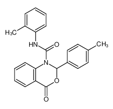 4-oxo-2-p-tolyl-4H-benzo[d][1,3]oxazine-1-carboxylic acid 2-methyl-anilide CAS:29274-43-9 manufacturer & supplier