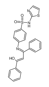 4-(3-hydroxy-1,3-diphenyl-allylideneamino)-N-thiazol-2-yl-benzenesulfonamide CAS:29277-30-3 manufacturer & supplier