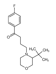 4-(3-tert-butyl-morpholin-4-yl)-1-(4-fluoro-phenyl)-butan-1-one CAS:29281-24-1 manufacturer & supplier