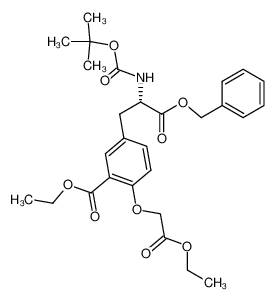 Ethyl 5-{(2S)-3-(Benzyloxy)-2-[(tert-butoxycarbonyl)amino]-3-oxopropyl}-2-(2-ethoxy-2-oxoethoxy)benzoate CAS:292836-02-3 manufacturer & supplier