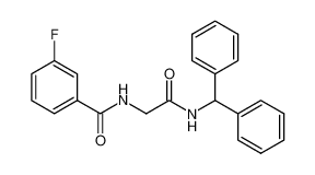 N-(2-(benzhydrylamino)-2-oxoethyl)-3-fluorobenzamide CAS:292838-00-7 manufacturer & supplier