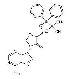 3-[(3S,5S)-5-(tert-Butyl-diphenyl-silanyloxymethyl)-4-methylene-tetrahydro-furan-3-yl]-3H-[1,2,3]triazolo[4,5-d]pyrimidin-7-ylamine CAS:292864-80-3 manufacturer & supplier