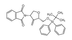 2-{(3S,5S)-5-{{[(tert-butyl)diphenylsilyl]oxy}methyl}tetrahydro-4-methylidenefuran-3-yl}-1H-isoindol-1,3(2H)-dione CAS:292864-88-1 manufacturer & supplier