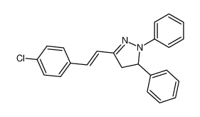 3-(4-chloro-styryl)-1,5-diphenyl-4,5-dihydro-1H-pyrazole CAS:29288-01-5 manufacturer & supplier