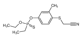 Ethyl-phosphonothioic acid O-(4-cyanomethylsulfanyl-3-methyl-phenyl) ester O-ethyl ester CAS:2929-26-2 manufacturer & supplier